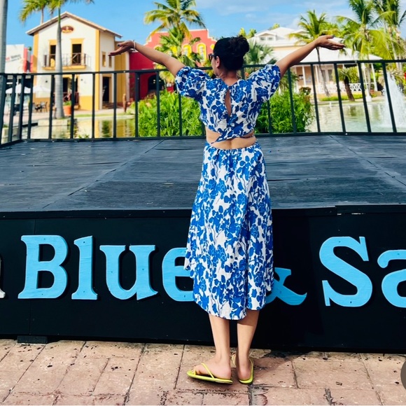 Beautiful cotton summer dress. - Picture 4 of 4